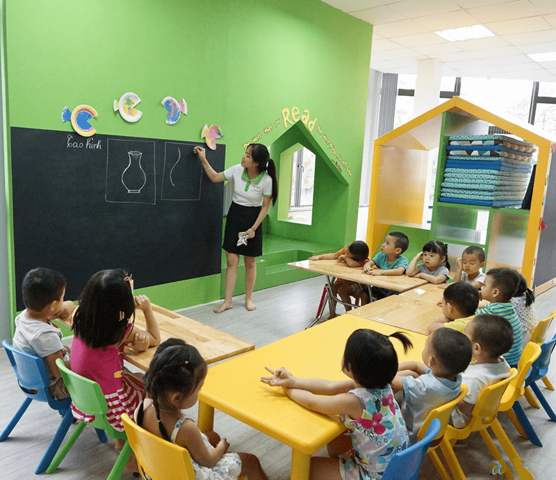 Trường Mầm non uy tín thuộc Top tại quận Cầu Giấy - Hà Nội
