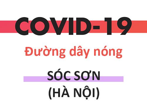 [Covid-19] Đường dây nóng TTYT & TYT tại huyện Sóc Sơn - Hà Nội