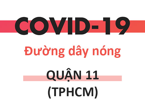 [Covid-19] Đường dây nóng TTYT & TYT tại quận 11 - TPHCM