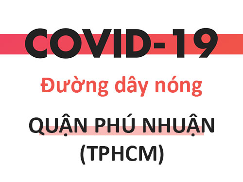 [Covid-19] Đường dây nóng TTYT & TYT tại quận Phú Nhuận - TPHCM