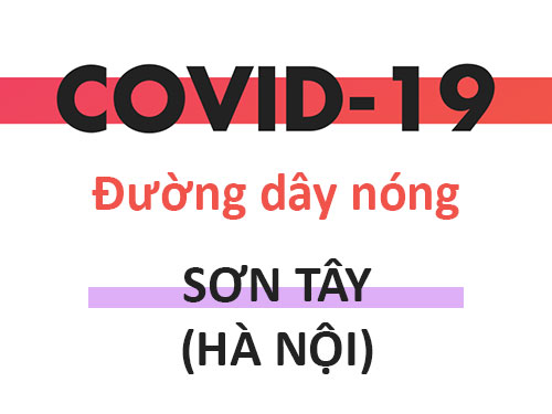 [Covid-19] Đường dây nóng TTYT & TYT tại thị xã Sơn Tây - Hà Nội